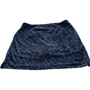 Kevin Hall active/ golf skort
Black Blue animal print
Inventory Blue 0133